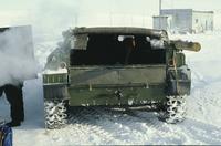 Back view of tank - Chukotka, Russia