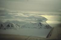 Aerial landscape from plane - Chukotka, Russia