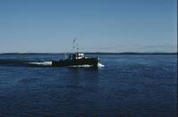 Boat on the ocean - Krasneno, Russia