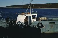 Boat at berth - Krasneno, Russia